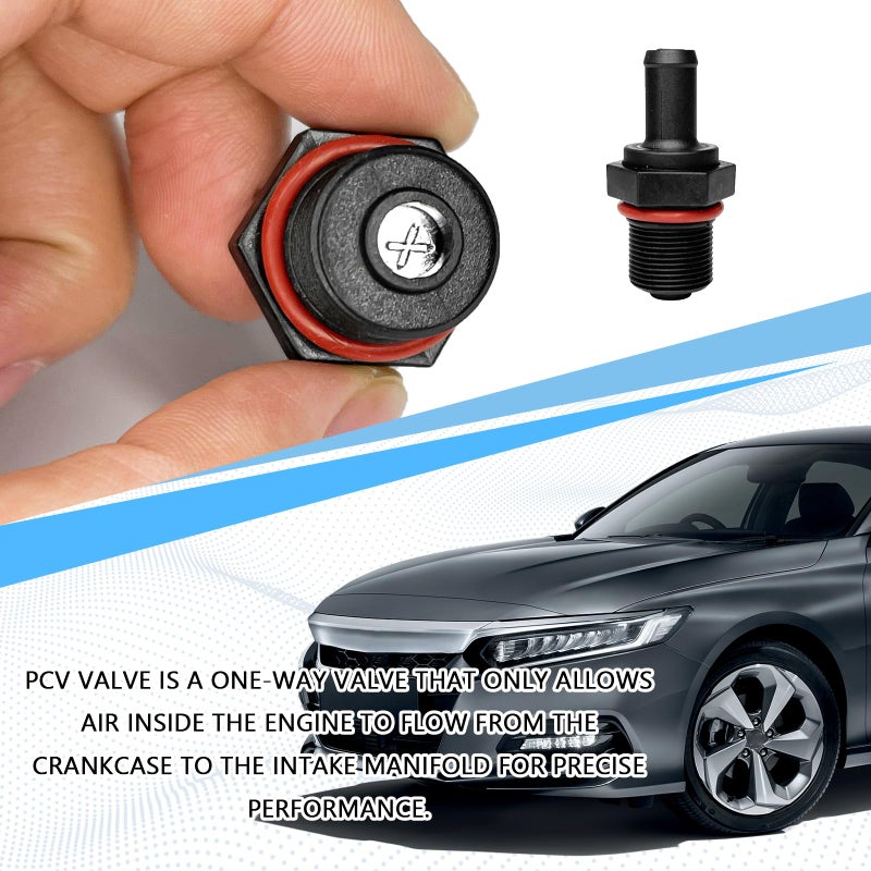صمام QBOONPT PCV لسيارة السيارات PCV استبدال صمام الاختيار في اتجاه واحد 267402G000 26740-2G000 صمام التحكم في تهوية علبة المرافق الإيجابية المتوافق مع Hyundai Elantra Sonata JAC Chery Nissan - Image 5